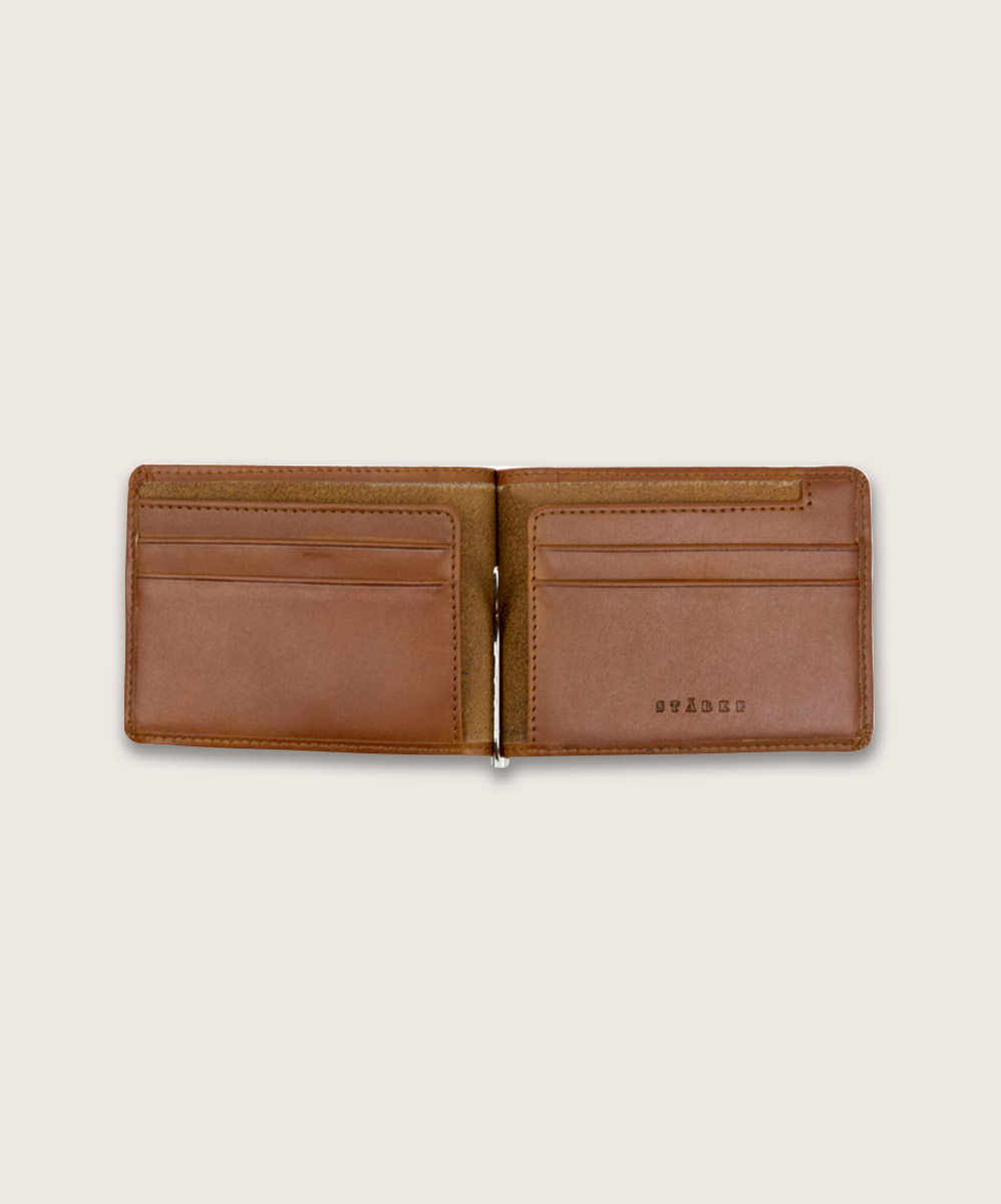 Brisk Buck Money Clip Wallet STARKE Leather Co.